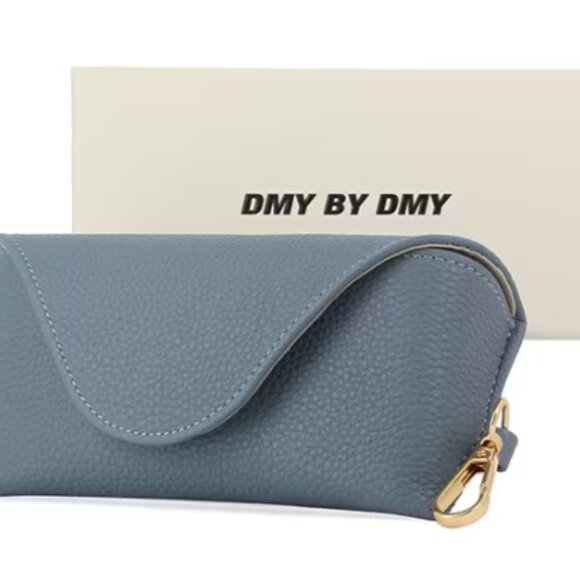 DMY Preston Rectangular Sunglasses Transparent Olive - Picture 15 of 15